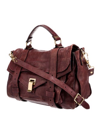 Proenza Schouler Leather Messenger Bag