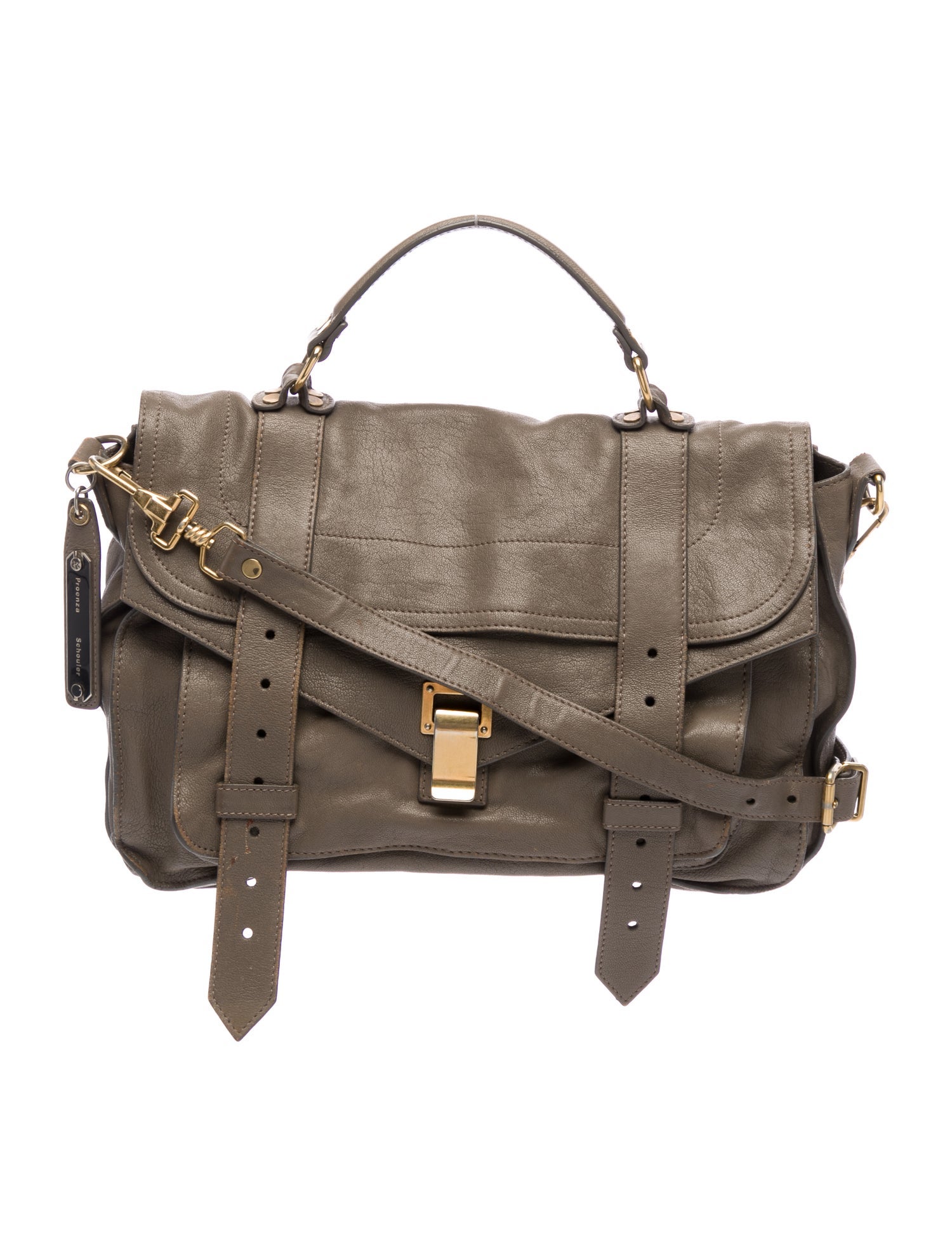 Proenza Schouler Leather Top Handle Bag