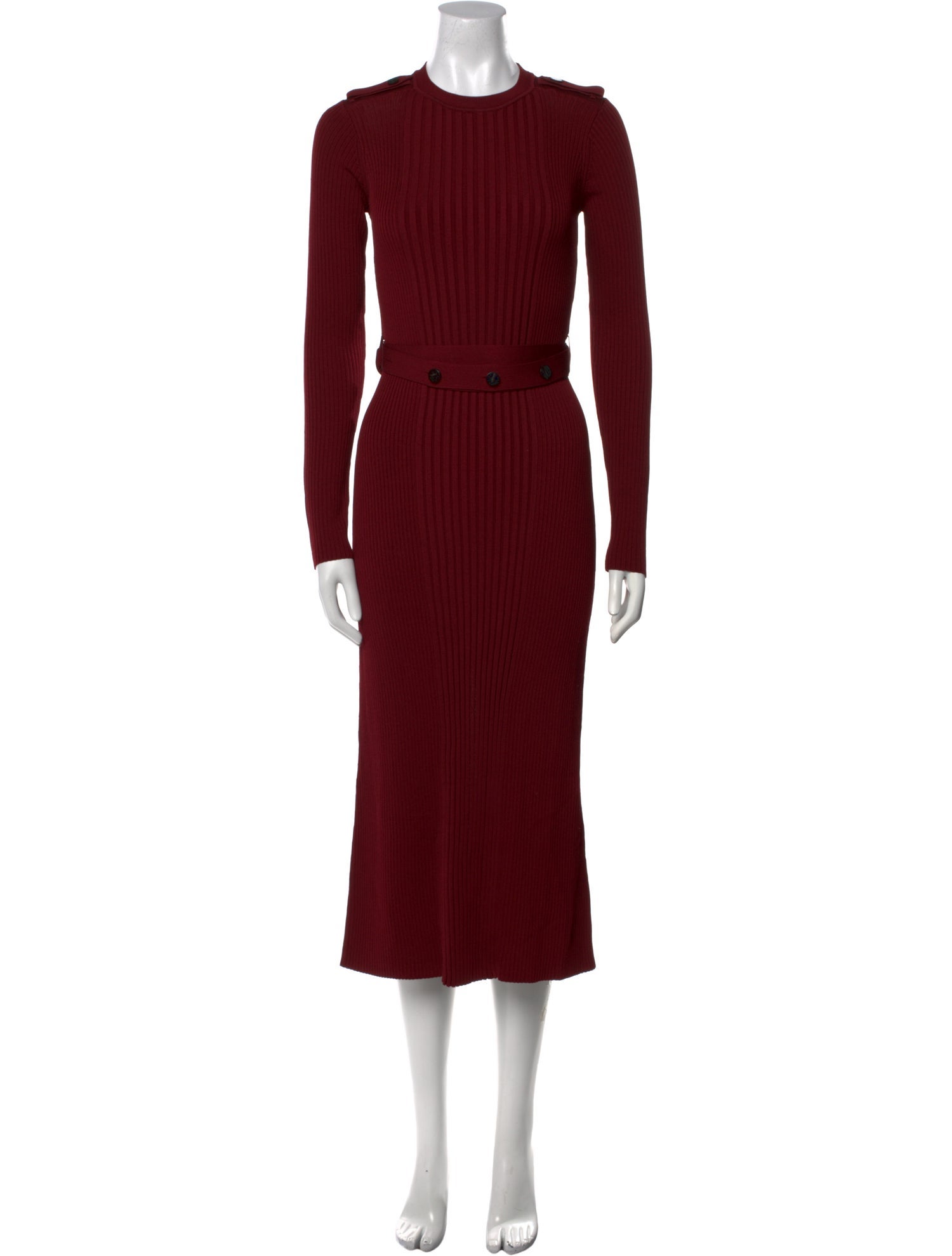 Proenza Schouler Crew Neck Long Dress
