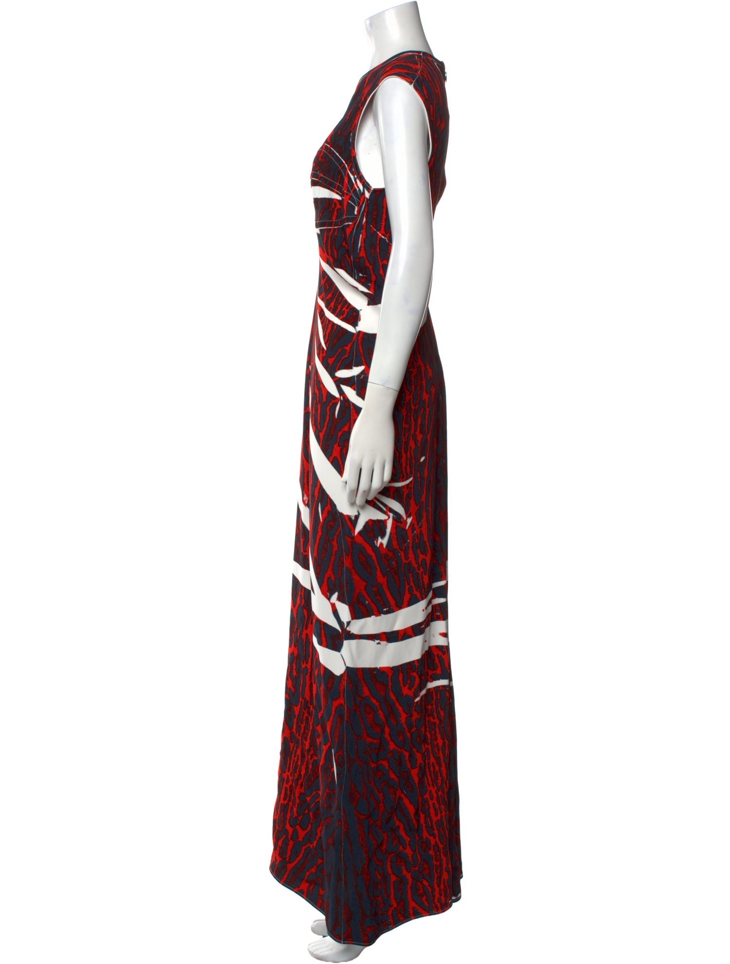 Proenza Schouler Printed Long Dress w/ Tags