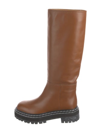Proenza Schouler Leather Rain Boots