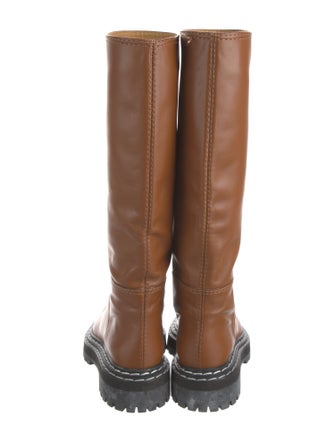 Proenza Schouler Leather Rain Boots