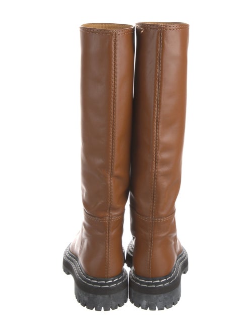 Proenza Schouler Leather Rain Boots