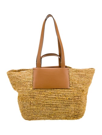 Proenza Schouler White Label Raffia Shoulder Bag