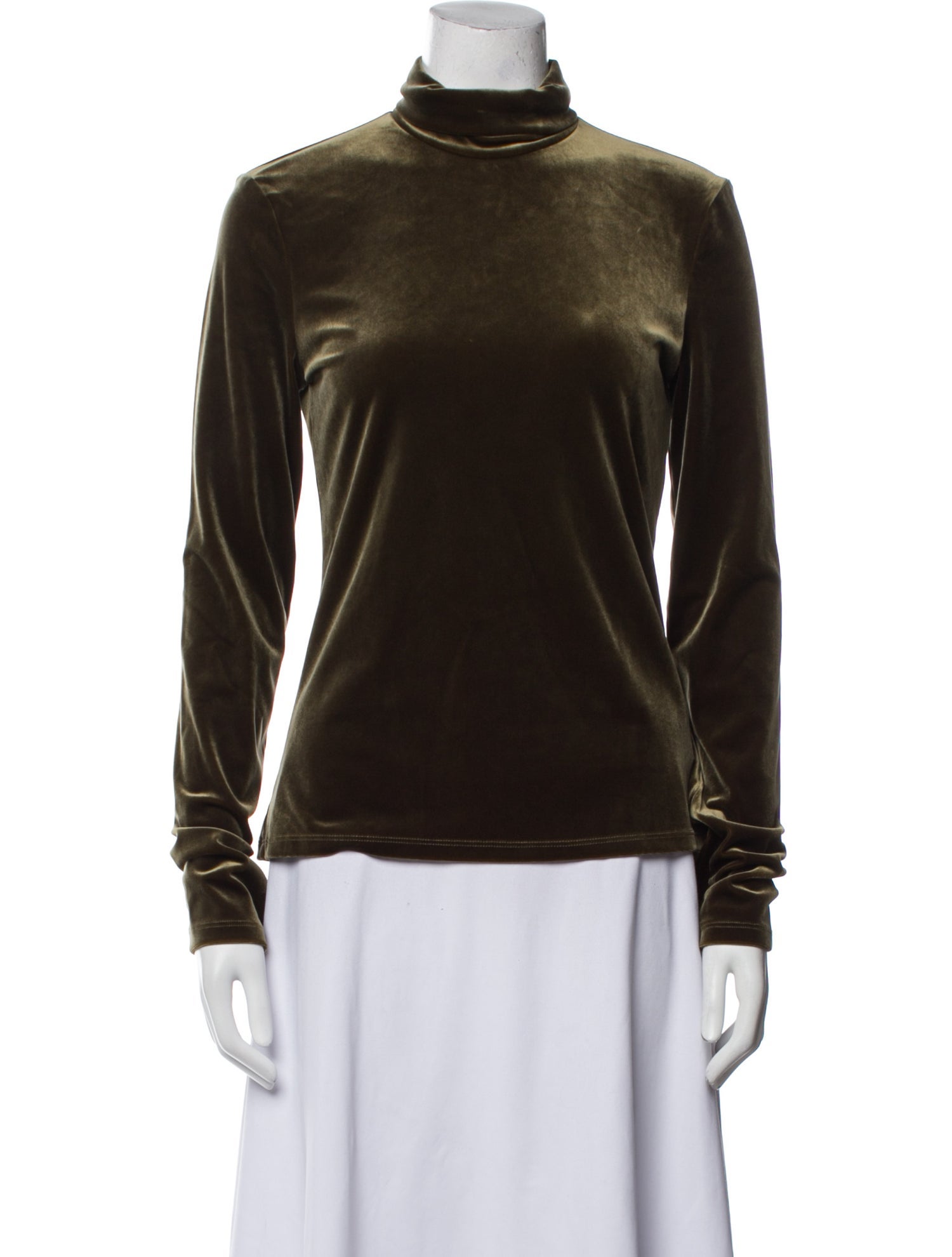 Proenza Schouler Turtleneck Long Sleeve Sweatshirt
