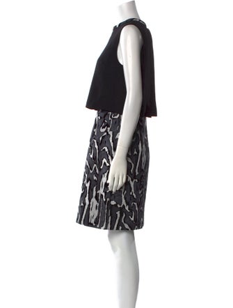 Proenza Schouler Printed Knee-Length Dress