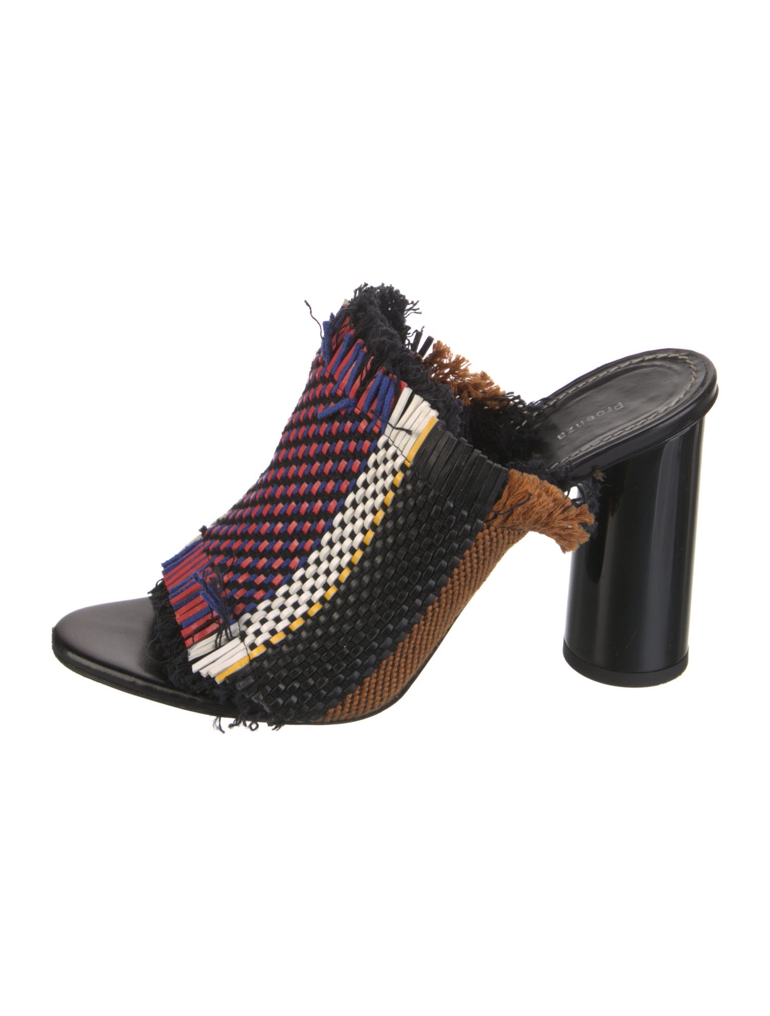 Proenza Schouler Leather Patterned Mules