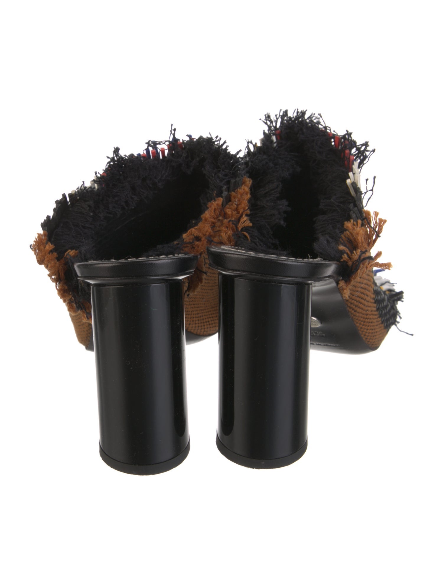 Proenza Schouler Leather Patterned Mules