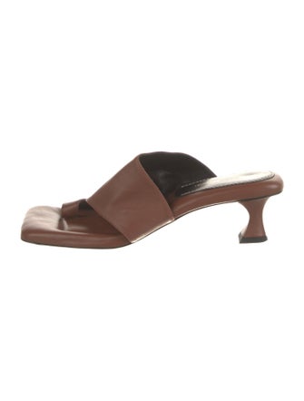 Proenza Schouler Leather Slides