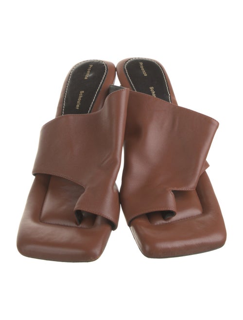 Proenza Schouler Leather Slides
