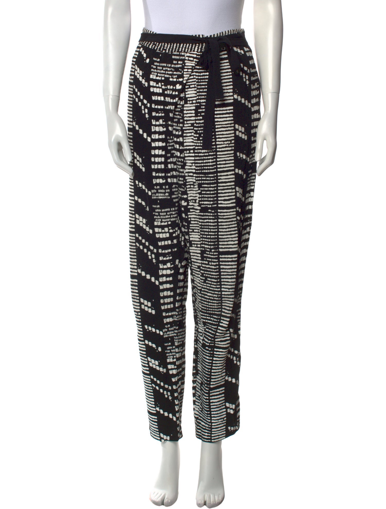 Proenza Schouler Printed Straight Leg Pants