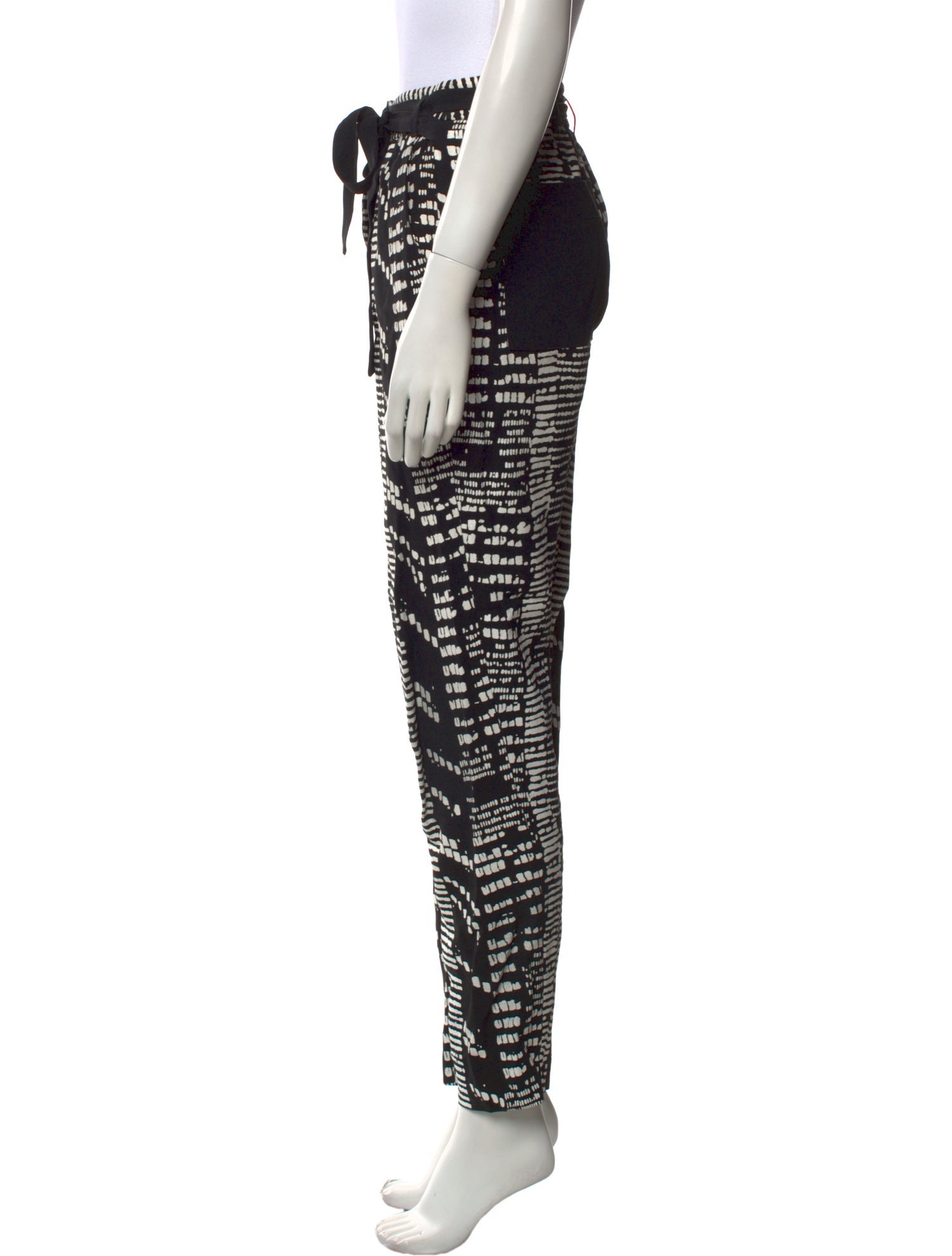 Proenza Schouler Printed Straight Leg Pants