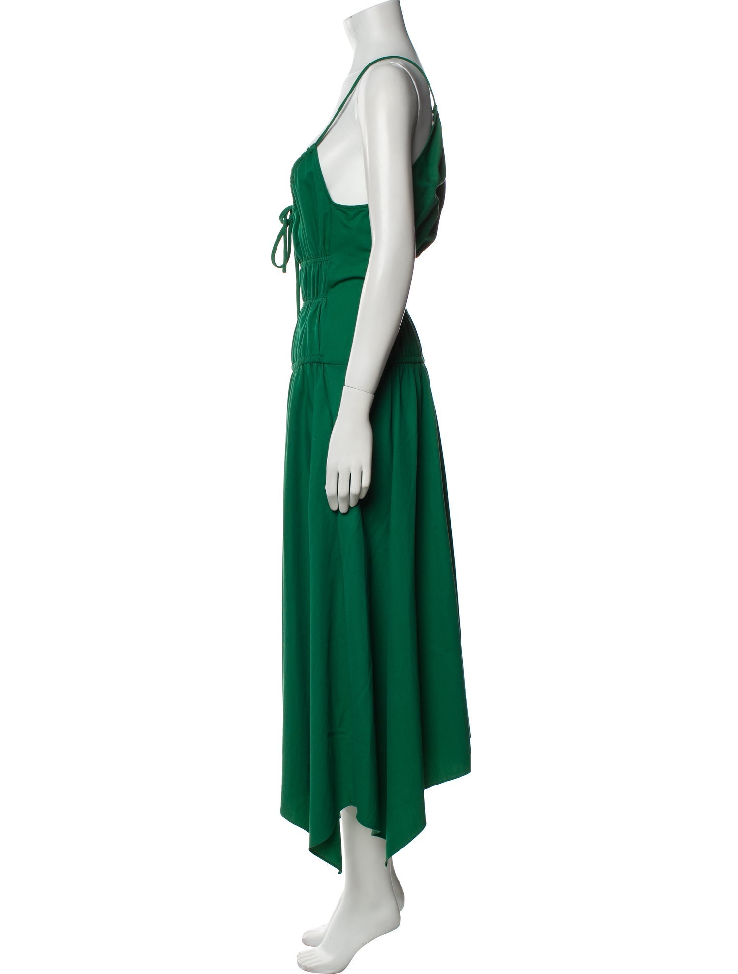 Proenza Schouler Square Neckline Long Dress