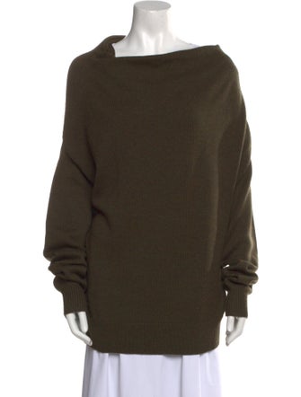 Proenza Schouler Merino Wool Cowl Neck Sweater