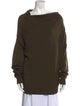 Proenza Schouler Merino Wool Cowl Neck Sweater