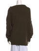 Proenza Schouler Merino Wool Cowl Neck Sweater