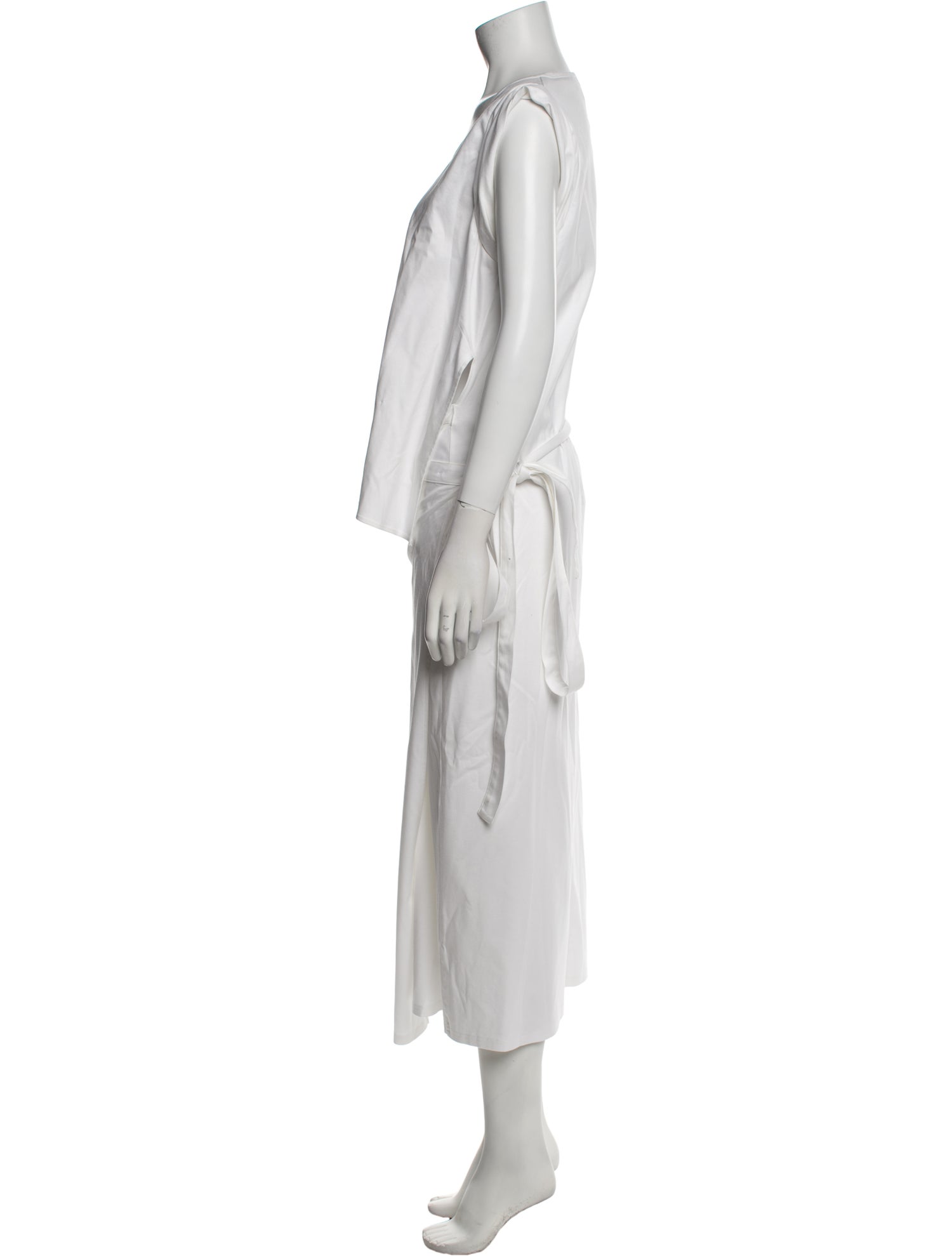 Proenza Schouler Scoop Neck Long Dress