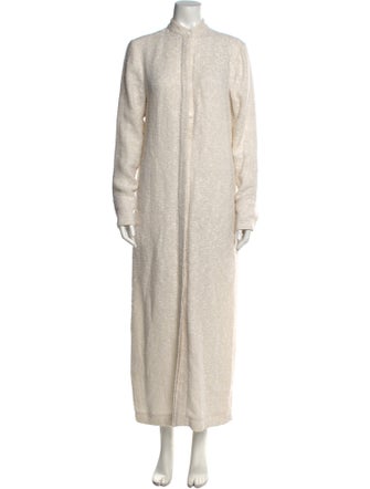 Proenza Schouler Mock Neck Long Dress