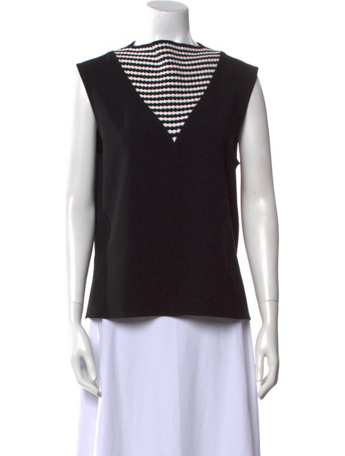 Proenza Schouler Bateau Neckline Sleeveless Top