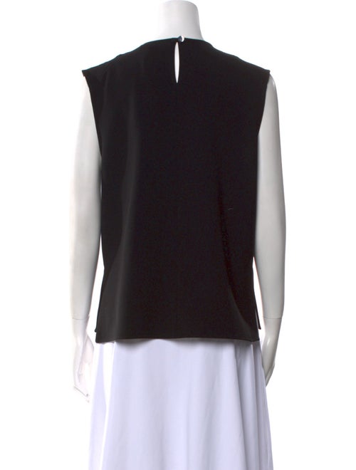 Proenza Schouler Bateau Neckline Sleeveless Top