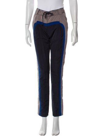 Proenza Schouler Colorblock Pattern Straight Leg Pants