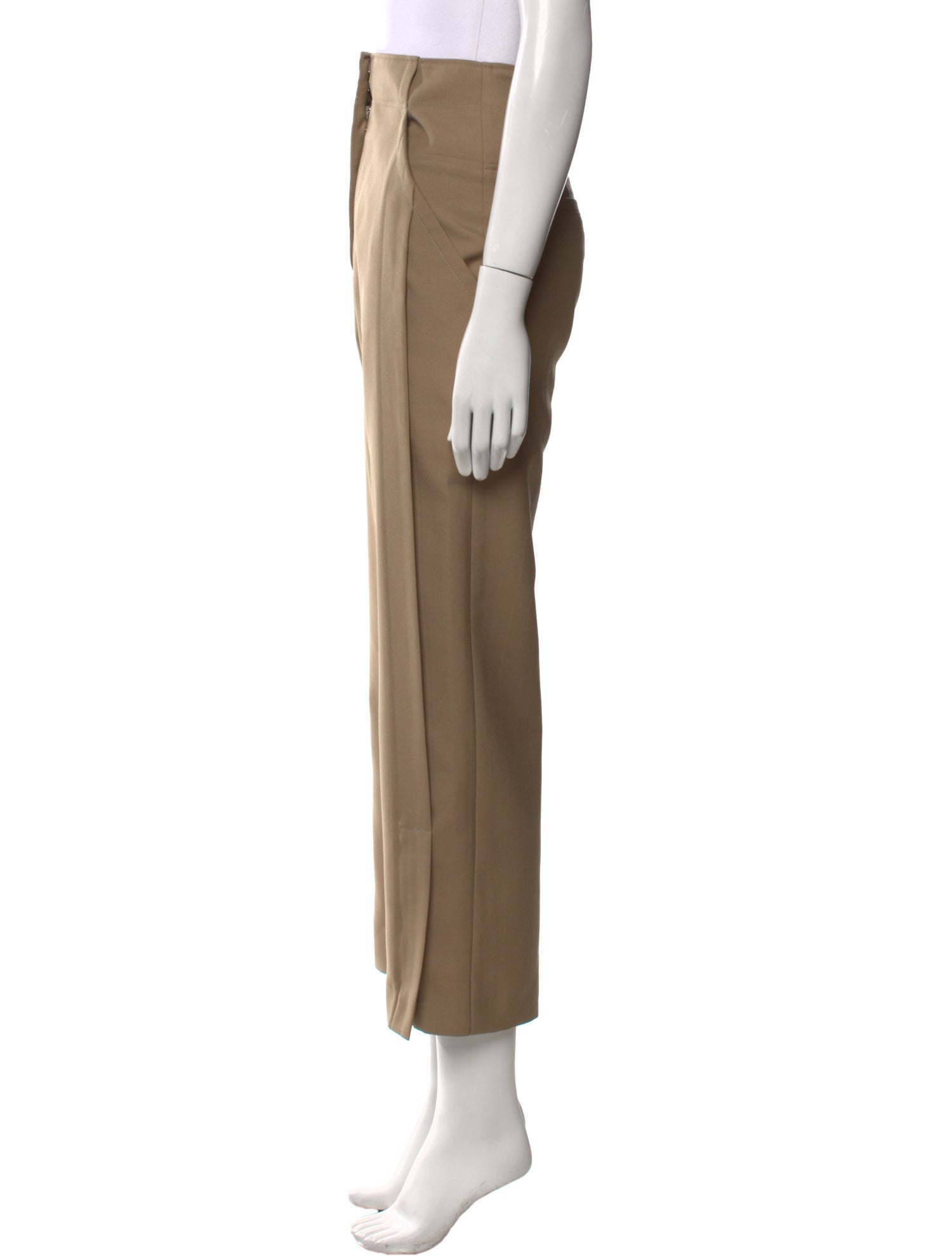 Proenza Schouler Wool Straight Leg Pants