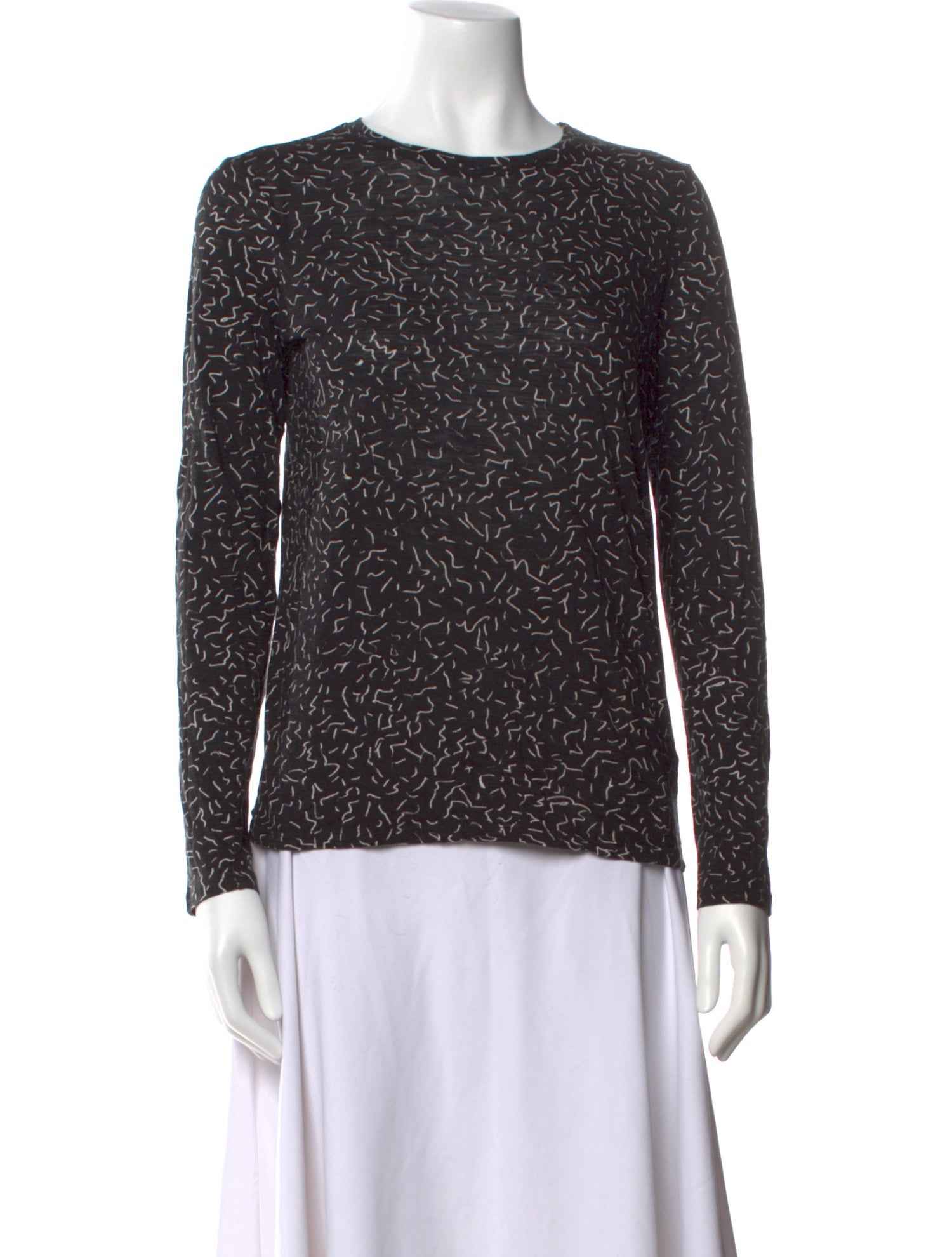 Proenza Schouler Printed Crew Neck Sweatshirt