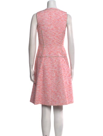 Proenza Schouler Tweed Pattern Knee-Length Dress