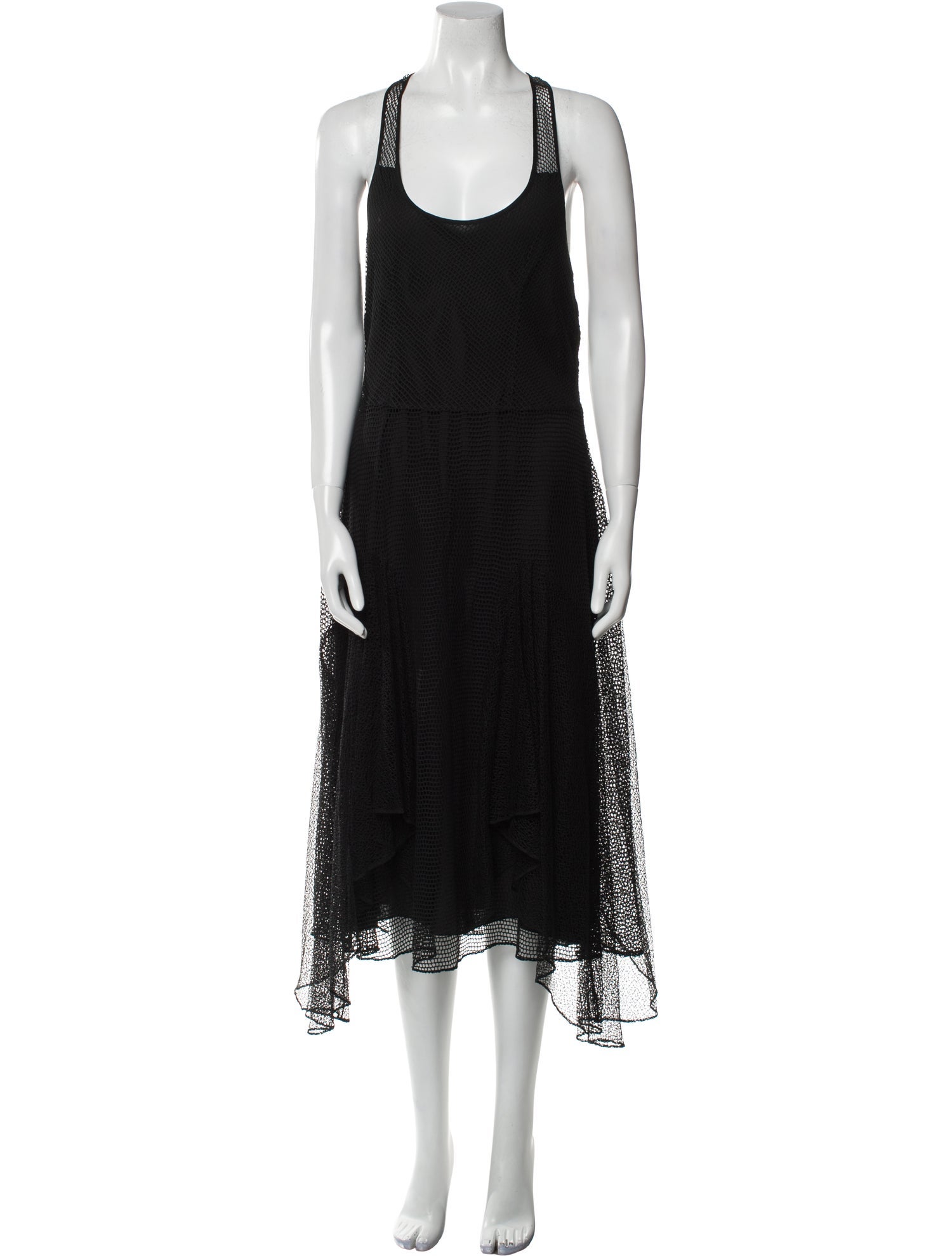 Proenza Schouler Scoop Neck Long Dress