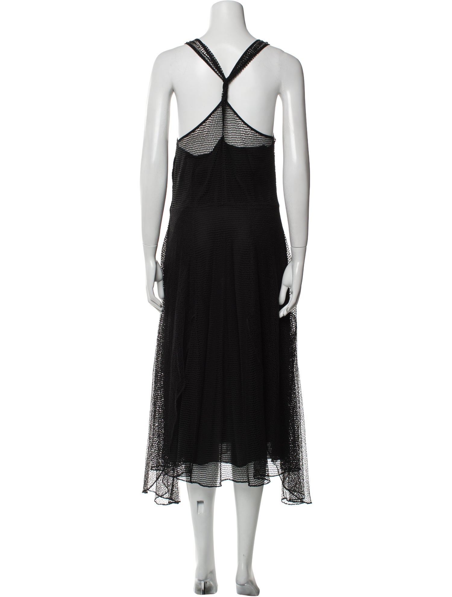 Proenza Schouler Scoop Neck Long Dress