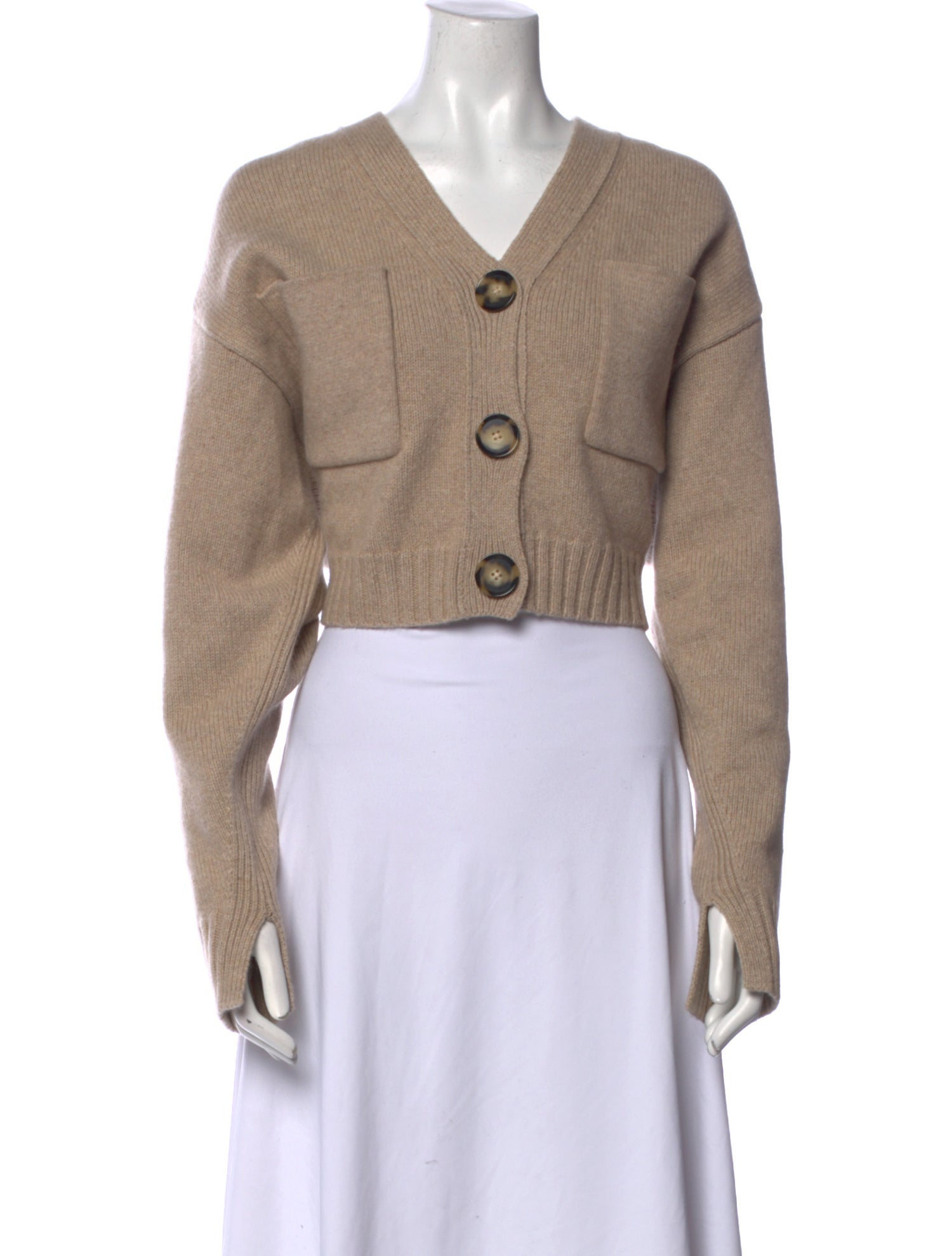 Proenza Schouler Cashmere V-Neck Sweater