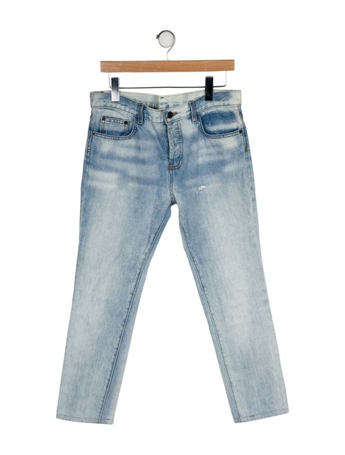 Proenza Schouler Mid-Rise Straight Leg Jeans