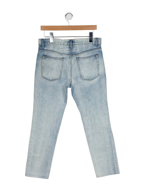 Proenza Schouler Mid-Rise Straight Leg Jeans