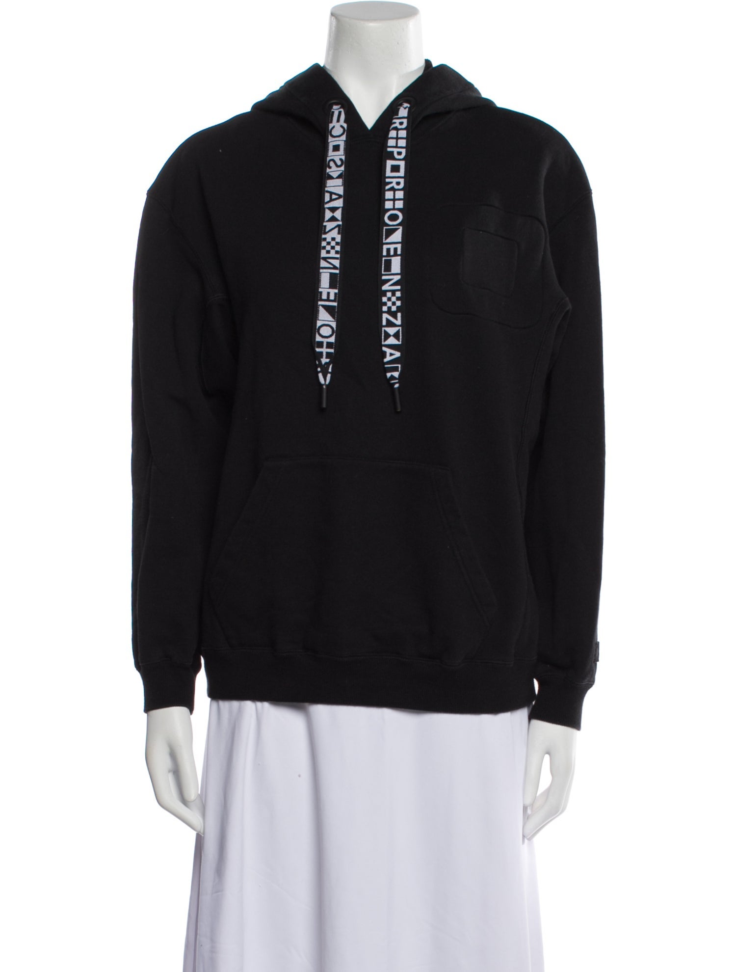 Proenza Schouler V-Neck Long Sleeve Sweatshirt