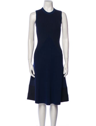 Proenza Schouler Crew Neck Midi Length Dress