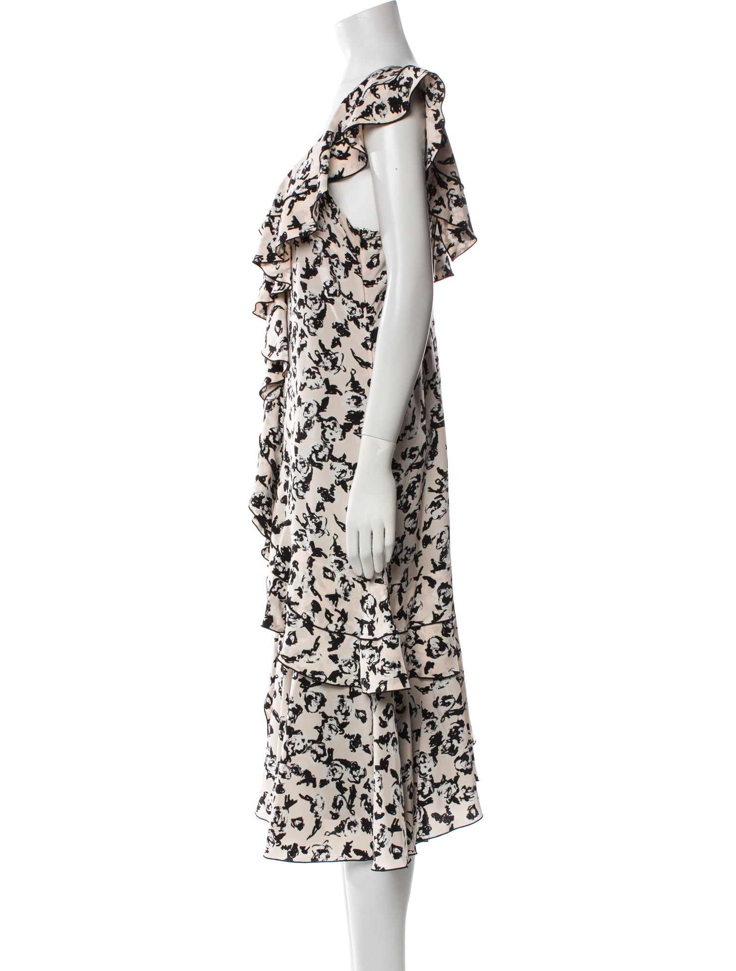 Proenza Schouler Silk Midi Length Dress