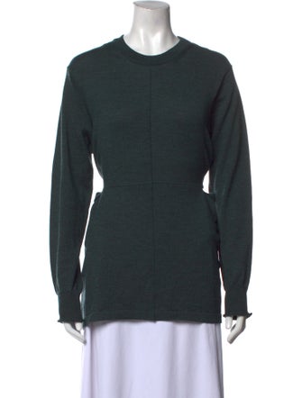 Proenza Schouler Merino Wool Crew Neck Sweater