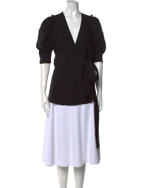 Proenza Schouler V-Neck Short Sleeve Tunic