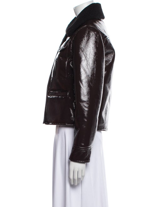 Proenza Schouler White Label Faux Leather Biker Jacket
