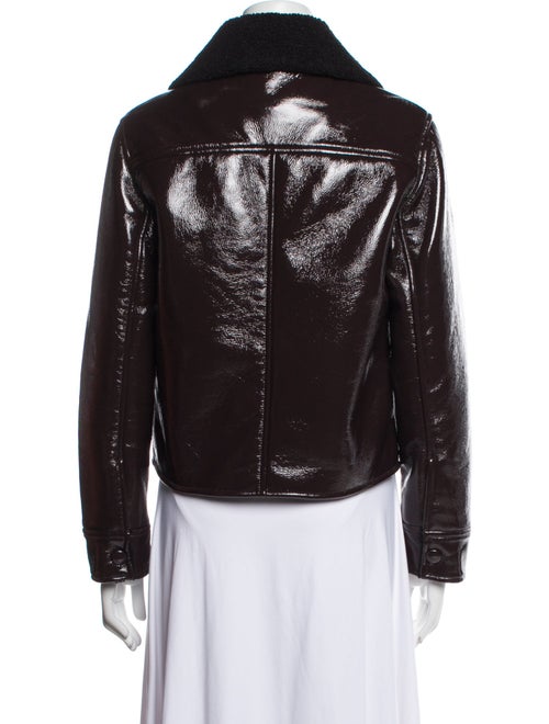 Proenza Schouler White Label Faux Leather Biker Jacket