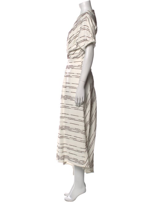 Proenza Schouler Striped Long Dress
