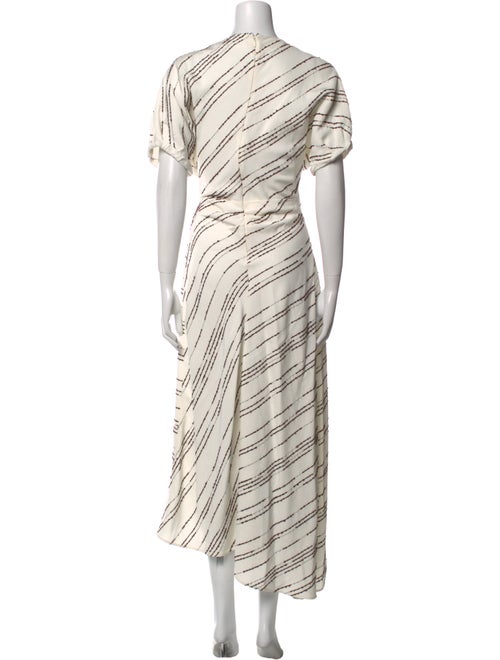 Proenza Schouler Striped Long Dress