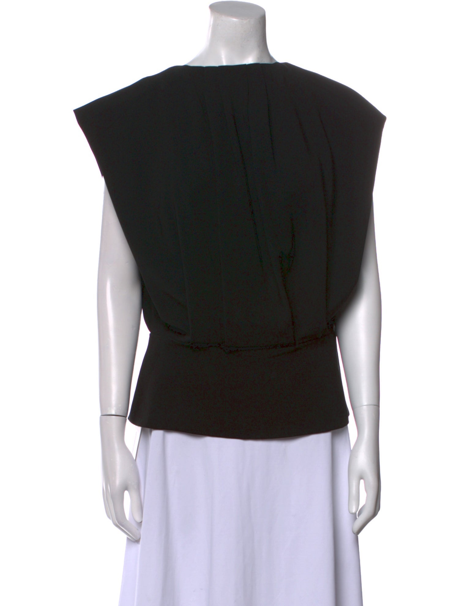 Proenza Schouler Bateau Neckline Short Sleeve Top