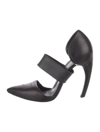 Proenza Schouler Leather D'Orsay Pumps
