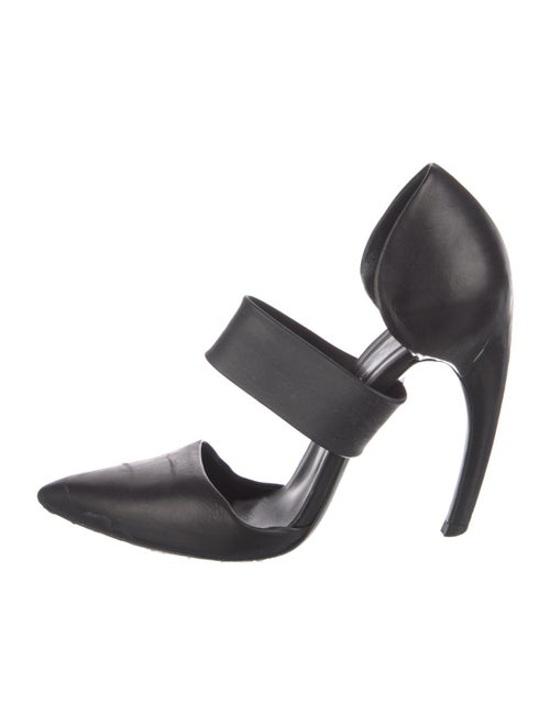 Proenza Schouler Leather D'Orsay Pumps