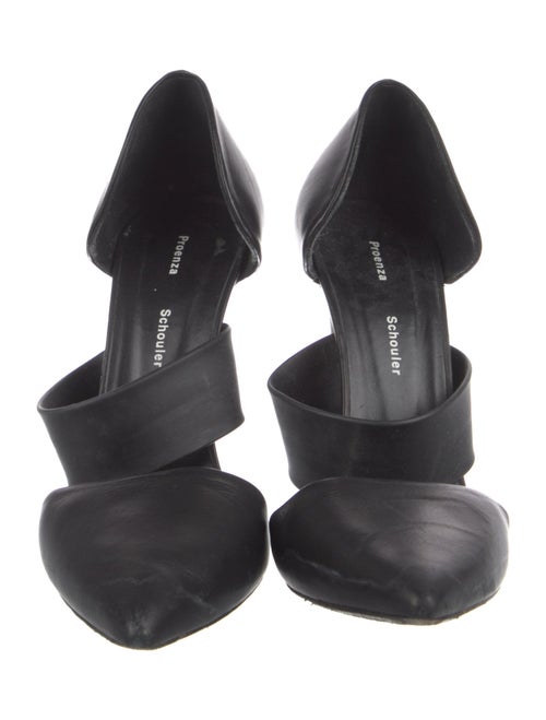 Proenza Schouler Leather D'Orsay Pumps