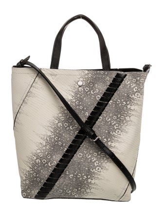 Proenza Schouler Embossed Leather Messenger Bag