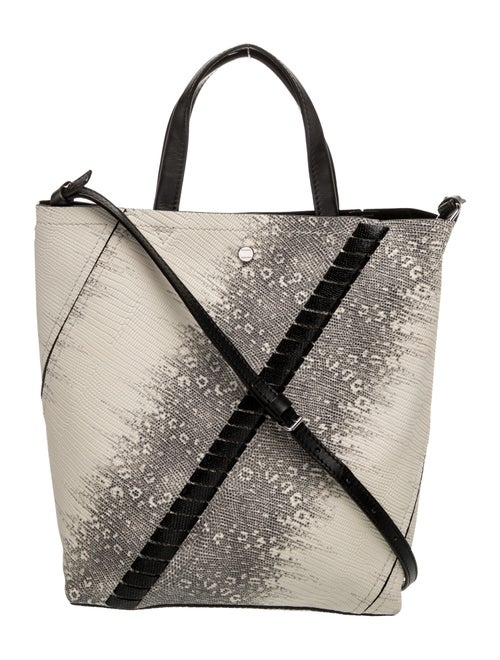 Proenza Schouler Embossed Leather Messenger Bag