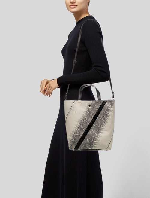 Proenza Schouler Embossed Leather Messenger Bag