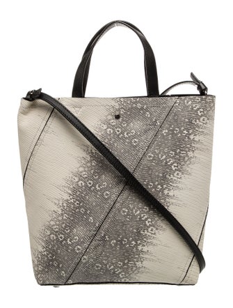 Proenza Schouler Embossed Leather Messenger Bag